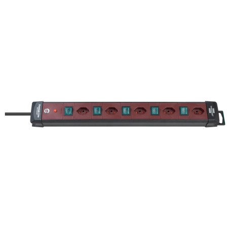 Brennenstuhl Premium-Line Technik Steckdosenleiste 5-fach schwarz/bordeaux 3m 3G1,5