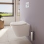 VitrA Aquacare Integra WC-Set mit Bidetfunktion, spülrandlos, inkl. Sitz - Produktansicht