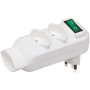 Brennenstuhl Adattatore presa 2+1 con interruttore, girevole a 350° *CH*