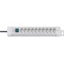 Brennenstuhl Premium-Line Steckdosenleiste 10-fach mit Schalter und 3m Kabel
