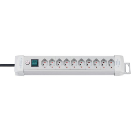 Brennenstuhl Premium-Line Steckdosenleiste 10-fach mit Schalter und 3m Kabel