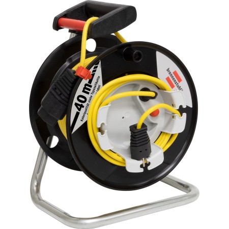 Brennenstuhl Garant G 290 Gerätekabelrolle, Kupplung T13, Stecker T12, 40m H05VV-F 3G1.0 gelb