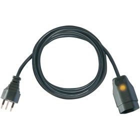 Brennenstuhl Verlängerungskabel (Kunststoff-Kabel) mit Funktionsleuchte