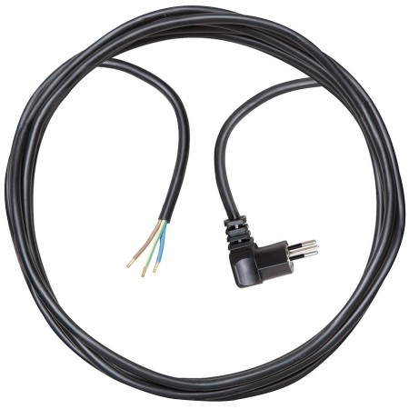 Brennenstuhl Qualitäts-Kunststoff-Anschlusskabel mit Winkelstecker (Anschlusskabel für innen mit 3m