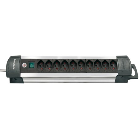 Brennenstuhl Premium-Alu-Line Steckdosenleiste 10-fach 3m H05VV-F 3G1,5 *CH*