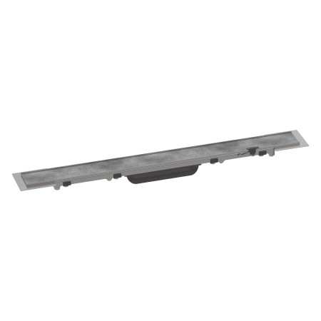 hansgrohe RainDrain Rock Ensemble de finition pour caniveau de douche 60 cm, ajustable et carrelable