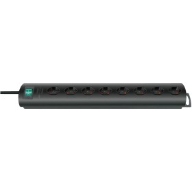 Brennenstuhl Ciabatta Primera-Line 8 prese nero 2m H05VV-F 3G1,0 *CH*