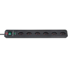 Brennenstuhl Ciabatta con protezione da sovratensioni Eco-Line 13.500A 6 prese nero 1