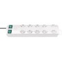 Brennenstuhl Striscia di prese Primera-Line 10 prese bianca 2m H05VV-F 3G1,0 5 prese commutabili *CH*