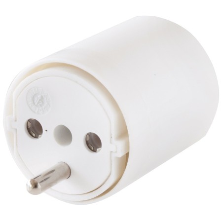 Brennenstuhl FIX-Adapter DE auf CH weiss 230V 3-polig T12 auf Schutzkontaktstecker