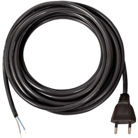 Brennenstuhl Gummi-Neopren-Anschlusskabel (Anschlusskabel mit 5m Kabellänge, mit angespritztem Stecker)