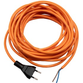 Brennenstuhl Anschlussleitung BQ rund verpackt, 10m H05BQ-F 2X1.0 orange, 10cm abgemantelt *CH*