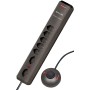 Brennenstuhl Eco-Line Comfort Switch Steckdosenleiste 6-fach