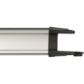 Barrette multiprise Premium en aluminium 6 prises avec interrupteur et dispositif de suspension avec câble de 3m et 2x USB