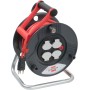 Brennenstuhl Garant ST 290 Kabelrolle, 4x Steckdose T13, Stecker T12, 50m H05VV-F3G1,5 rot