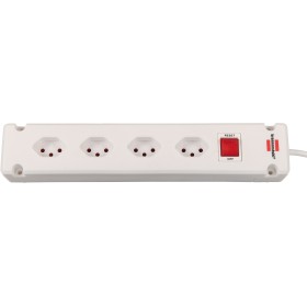 Brennenstuhl Bremounta Steckdosenleiste 4-fach weiss 3m H05VV-F, 3G1,0 mit Schalter *CH*