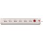 Brennenstuhl Ciabatta multipresa Bremounta 6 prese bianco 3m H05VV-F, 3G1,0 con interruttore *CH*