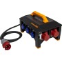 Brennenstuhl Gummi-Stromverteiler / Stromverteiler mit 2m Kabel 5G6,0 32A