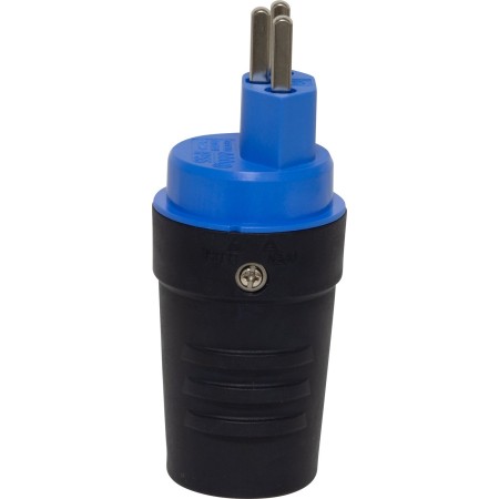 Brennenstuhl Stecker T23, 230V/16A, blau/schwarz, IP55
