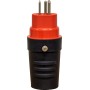 Brennenstuhl Stecker T15, 230V/400V/10A, rot/schwarz, IP55