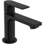 Rubinetto monocomando per lavabo hansgrohe Rebris E 80 CoolStart risparmio d'acqua+ con scarico a stelo