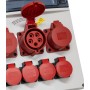 Brennenstuhl Stromverteiler BSV 4/32 FI+LS - technische Ansicht