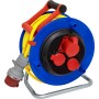 Brennenstuhl BAT ST 290 Kabelrolle, 2x Steckdose T25, 1x CEE-Steckdose 400V/16A, CEE-Stecker 400V/16A