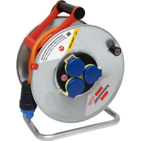 Brennenstuhl Garant SK 290 Kabelrolle (33m Kabel in orange, Stahlblech, Einsatz im Aussenbereich)