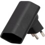Brennenstuhl cleverLINE Winkeladapter schwarz, drehbar bis 300° *CH*