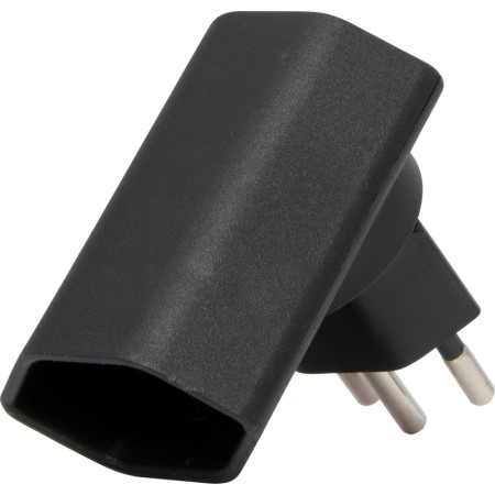 Brennenstuhl cleverLINE Winkeladapter schwarz, drehbar bis 300° *CH*