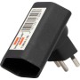 Brennenstuhl cleverLINE Winkeladapter schwarz, drehbar bis 300° *CH*