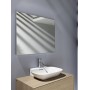 Mitigeur de lavabo à une poignée LAUFEN Kartell avec bonde de vidage - vue technique