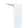 Brennenstuhl cleverLINE Abzweigstecker 3-fach weiss mit Schalter, drehbar bis 300° mit Aufhänger *CH* - technische Ansicht