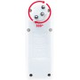 Brennenstuhl cleverLINE Abzweigstecker 3-fach weiss mit Schalter, drehbar bis 300° mit Aufhänger *CH* - Produktansicht