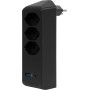 Brennenstuhl cleverLINE Abzweigstecker 3-fach schwarz mit USB Typ-A und USB Typ-C