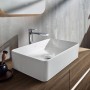 Robinet de lavabo monocommande surélevé Villeroy & Boch Liberty - vue technique