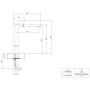 Robinet de lavabo monocommande surélevé Villeroy & Boch Liberty