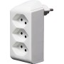 Brennenstuhl cleverLINE Abzweigstecker 3-fach weiss, drehbar bis 300° ohne Aufhänger *CH*