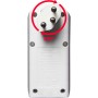 Brennenstuhl cleverLINE Abzweigstecker 2-fach weiss mit Schalter, drehbar bis 300° ohne Aufhänger *CH* - Produktansicht
