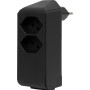 Brennenstuhl cleverLINE Abzweigstecker 2+1 fach schwarz, drehbar bis 300° ohne Aufhänger *CH*