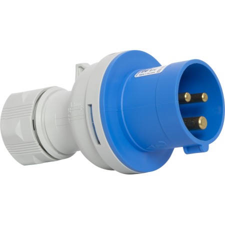 Brennenstuhl Spina CEE IP44 per esterni (230V, 16A, adatto per il campeggio o l'industria)