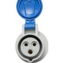 Brennenstuhl CEE-Kupplung 230V/16A für die Verwendung im Aussenbereich (IP44 - technische Ansicht