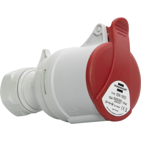 Brennenstuhl CEE-Kupplung 400V/16A für die Verwendung im Aussenbereich (IP44