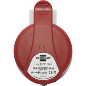 Presa CEE 400V/16A per uso esterno (IP44, con tecnologia di connessione avvitabile, 5 poli)