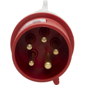 Spina CEE 400V/32A per utilizzo esterno (IP44, con tecnologia di connessione avvitabile, 5 poli)