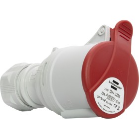Brennenstuhl CEE-Kupplung 400V/32A für die Verwendung im Aussenbereich (IP44