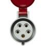 Brennenstuhl CEE-Kupplung 400V/32A für die Verwendung im Aussenbereich (IP44 - technische Ansicht