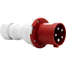 Brennenstuhl CEE-Stecker 63A (Starkstrom-Stecker 400V, 5-polig, spritzwassergeschützt IP44)