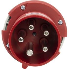 Fiche CEE 63A (Fiche industrielle 400V, 5 broches, étanche IP44)