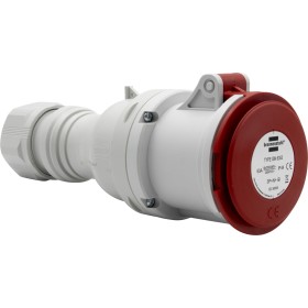 Brennenstuhl CEE-Kupplung 63A (Starkstrom-Kupplung 400V, 5-polig, spritzwassergeschützt IP44)